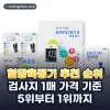 2026년 혈당측정기 추천 순위 TOP5: 검사지 1매 가격으로 비교