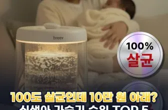 신생아 가습기 추천 순위 TOP 5: 2026년 살균·용량·세척 기준