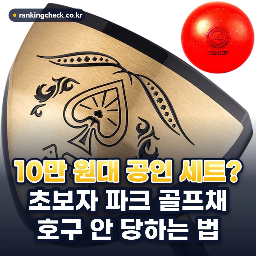 파크 골프채 추천 순위 TOP5: 초보자 기준