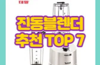 진동블렌더 추천